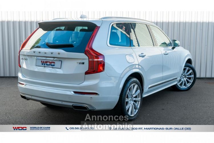 Volvo XC90 T8 Twin Engine AWD - 303 + 87 - BVA Geartronic  II 2014 Inscription Luxe 7pl PHASE 1 - <small></small> 37.900 € <small>TTC</small> - #87