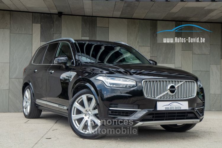 Volvo XC90 T8 Twin Engine Inscription 7 plaatsen Plug-in Hybride - APPLE CARPLAY - PANO DAK - ZETELVENTILATIE - CAMERA - TREKHAAK - <small></small> 43.999 € <small>TTC</small> - #1