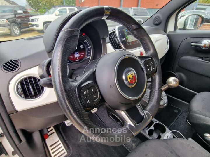 Abarth 500 Fiat 1.3 CABRIO-595-CLIMTRONIC-CAR PLAY-150CV-RADAR-EU6 - 9