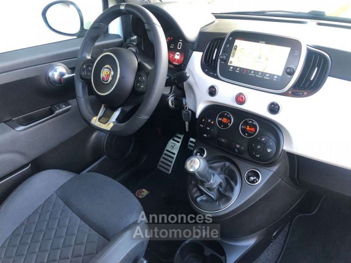 Abarth 595 1.4 T-Jet 136cv Sport (Navi Clim CarPlay Toit Ouv) - 21