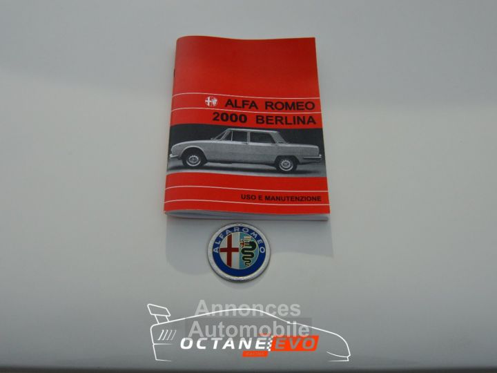 Alfa Romeo 2000 Berlina - 41