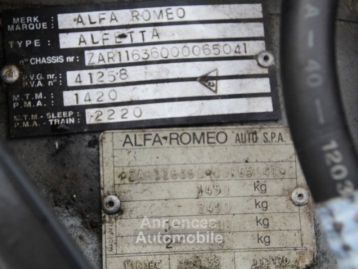 Alfa Romeo Alfetta GTV - 42