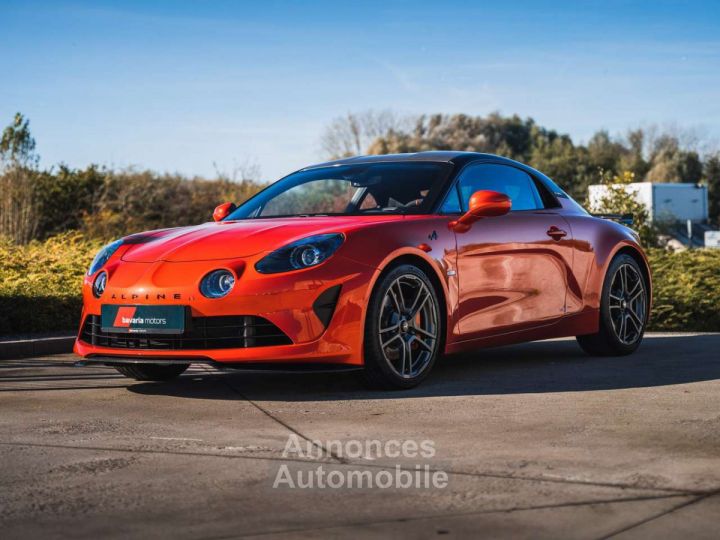 Alpine A110 S Fire Orange Aerokit Carbon FUCHS - 2