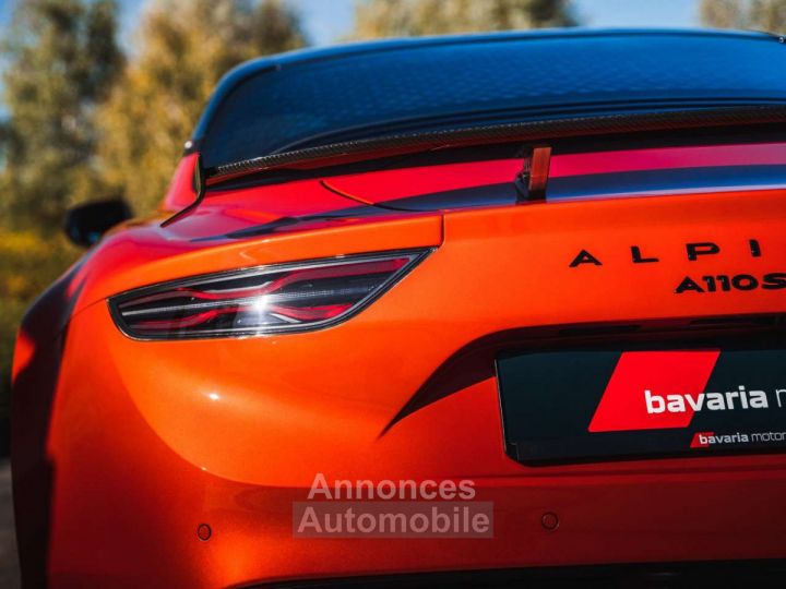 Alpine A110 S Fire Orange Aerokit Carbon FUCHS - 13