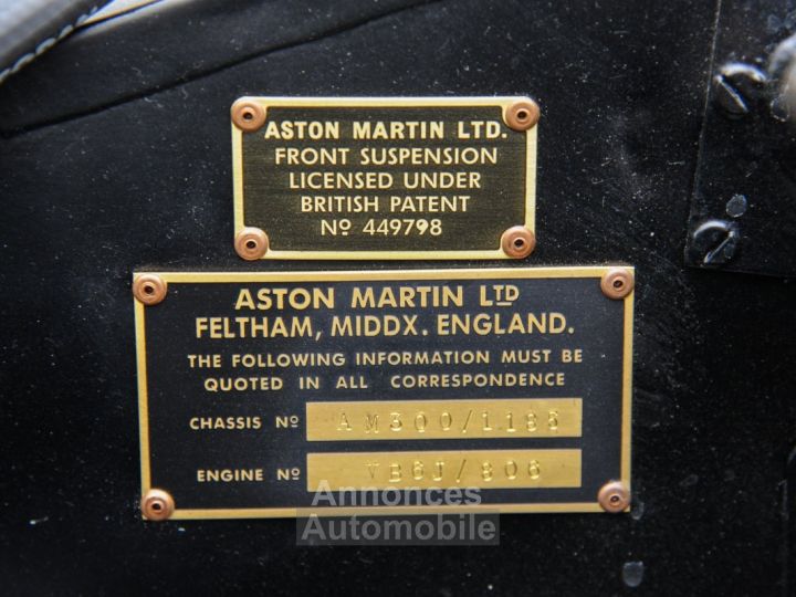 Aston Martin DB2/4 DB 2/4 MK2 - 1 of 34 FHC LHD - 33