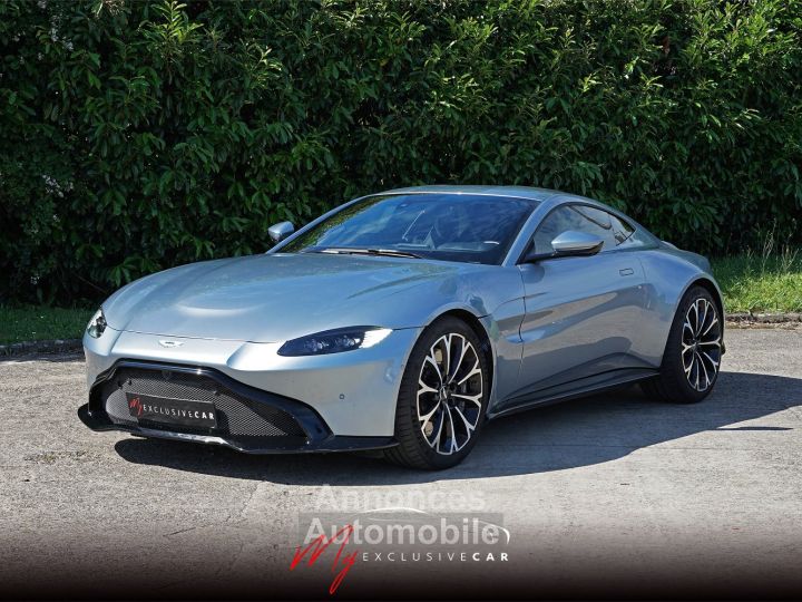 Aston Martin V8 Vantage V8 Vantage 4.0 - 510ch - Entretien Exclusif Aston Martin – Excellent Etat – Skyfall Silver – Caméra 360° - Sièges Sport à mémoire – Volant Sport en cu - 1