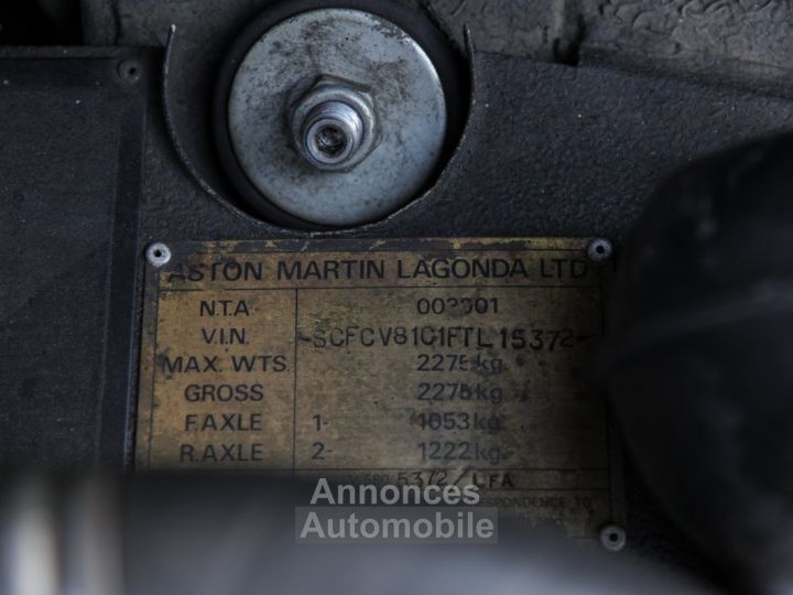 Aston Martin V8 Vantage Volante S3 - 35