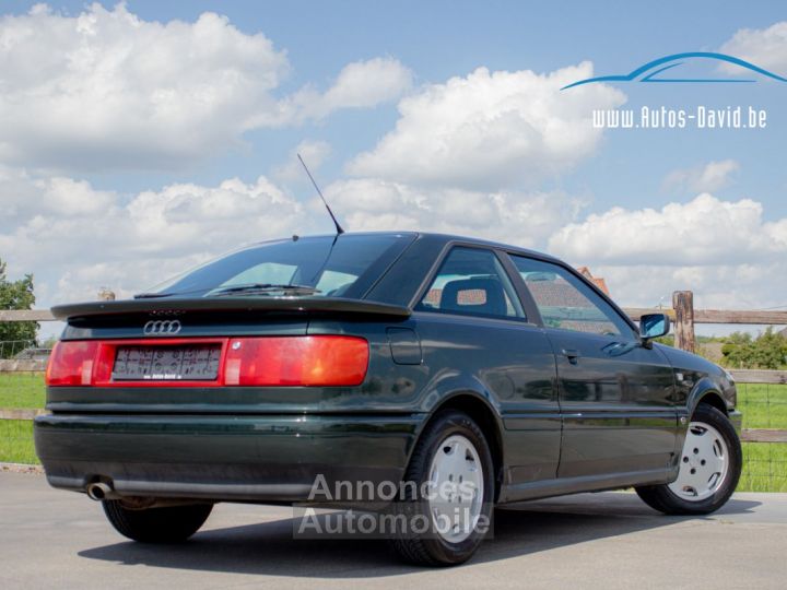 Audi 90 Coupé 2.0 - HISTORIEK - OPEN DAK - ELEKT. RAMEN - RAGUSA GROEN - 2