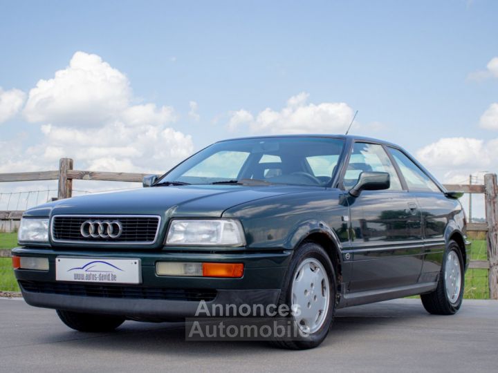 Audi 90 Coupé 2.0 - HISTORIEK - OPEN DAK - ELEKT. RAMEN - RAGUSA GROEN - 3