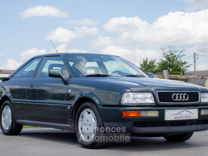 Audi 90 Coupé 2.0 - HISTORIEK - OPEN DAK - ELEKT. RAMEN - RAGUSA GROEN - 5