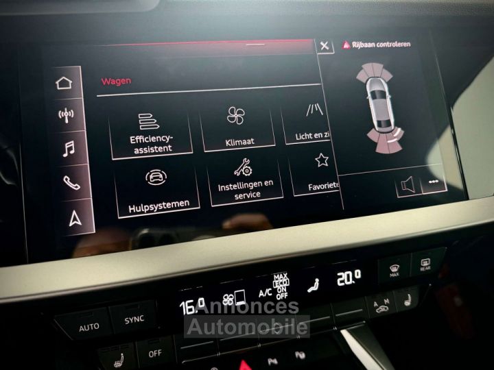 Audi A3 1.0 TFSI S LINE S-TRONIC VIRT.COCKPIT CARPLAY TVA - 13