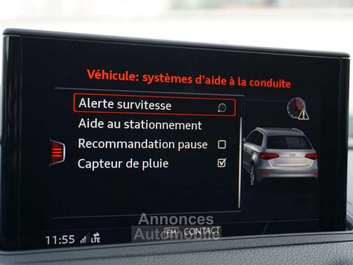 Audi A3 1.5 TFSI S-LINE COCKPIT NAVI XENON 1ER MAIN CARNET - 24