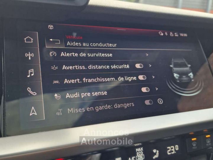 Audi A3 35 TDi S line-Bte AUTO-TOIT PANO-CAMERA-LED-EU 6D - 22