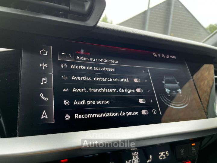 Audi A3 35 TFSI SPORT COCKPIT-Bte AUTO-KEYLESS-NAVI-LED-6d - 23