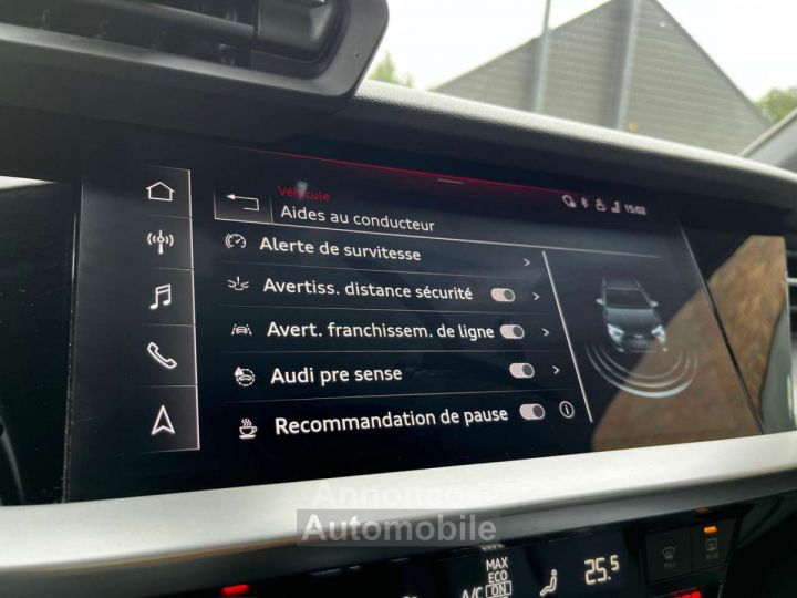 Audi A3 35 TFSI SPORT HYBRID-Bte AUTO-KEYLESS-NAVI-LED-6d - 23