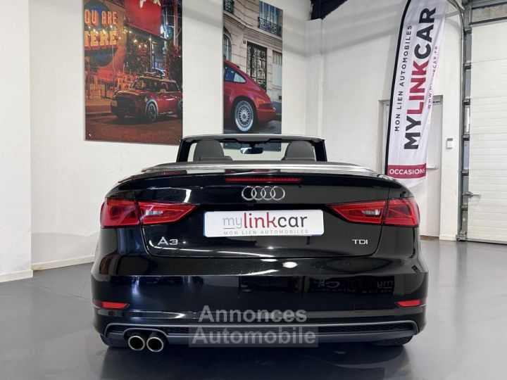 Audi A3 Cabriolet 2.0 TDI 150 S-line S-tronic non imporrtée - 6