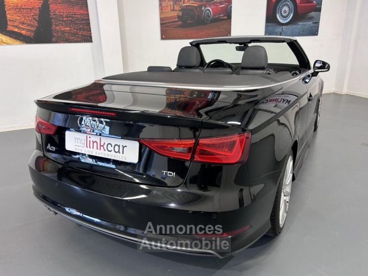 Audi A3 Cabriolet 2.0 TDI 150 S-line S-tronic non imporrtée - 8