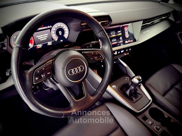 Audi A3 Sportback 2.0TDi 1ERPRO COCKPIT JANTES19 CUIR PDC - 12