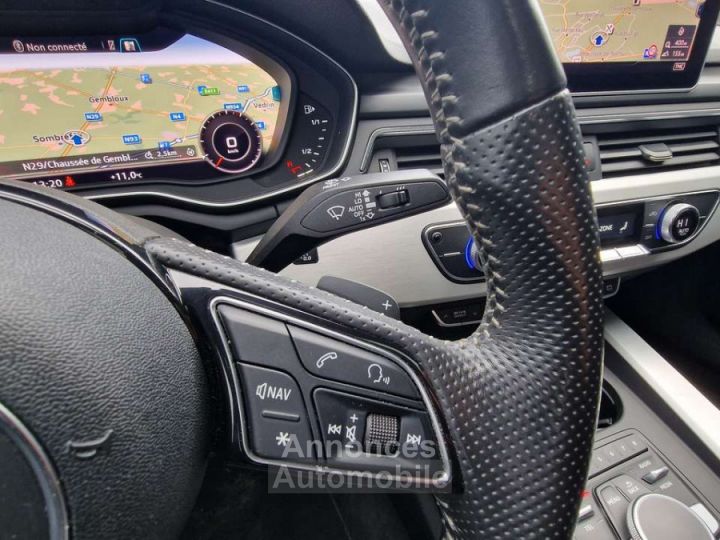 Audi A4 2.0 TDi S-LINE COCKPIT Bte AUTO BI-XENON RADARS 6b - 17