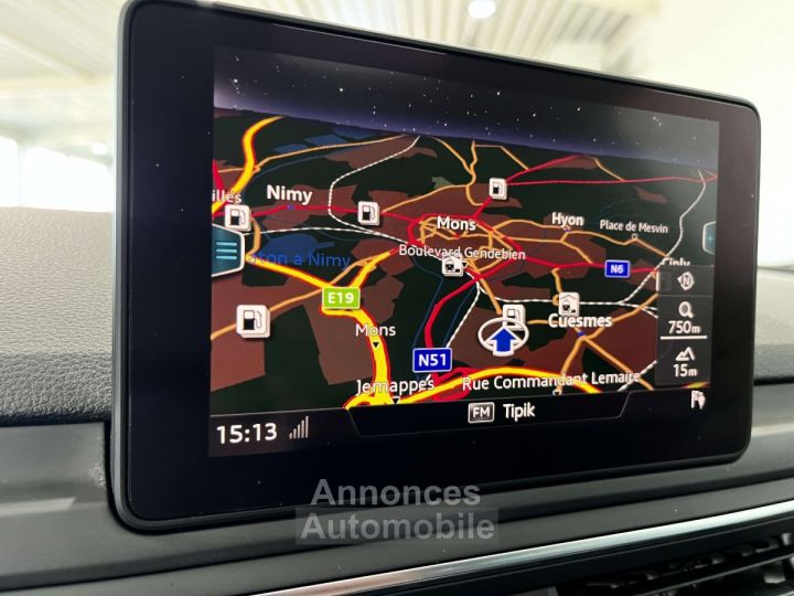 Audi A4 2.0 TDi S tronic CUIR LED GPS CLIM PDC JANTES - 10