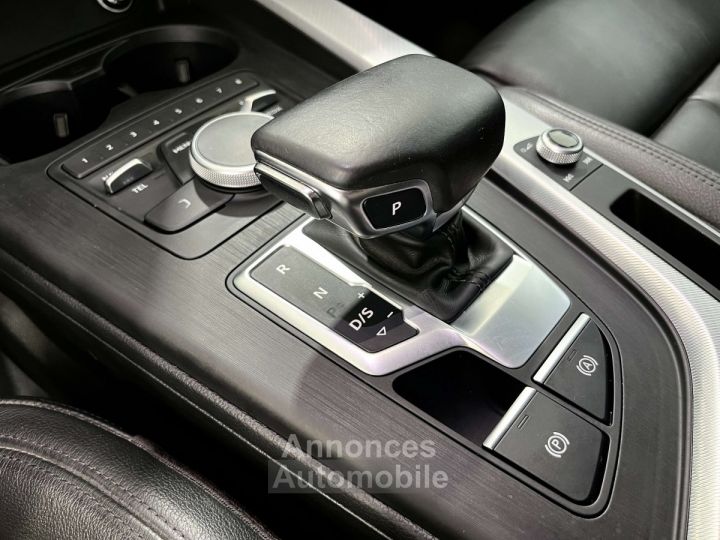 Audi A4 2.0 TDi S tronic CUIR LED GPS CLIM PDC JANTES - 13