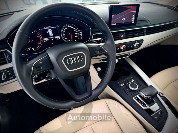 Audi A4 Avant 2.0 TDi AUTO CUIR ATTELAGE CRUISE PDC TVA - 12