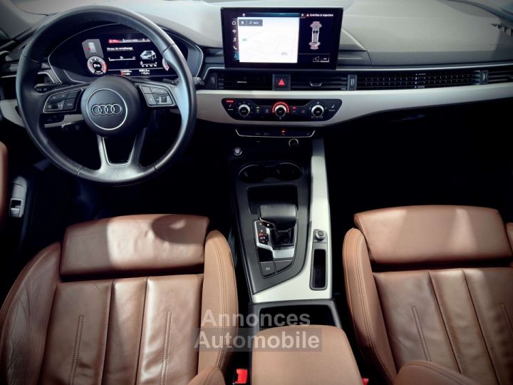 Audi A4 Avant 2.0TDi S tronic 1ERPRO COCKPIT CUIR PDC TVA - 14