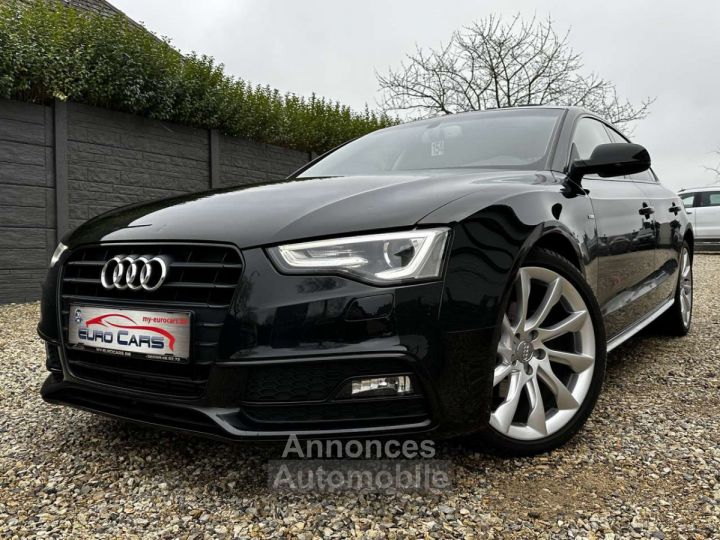 Audi A5 1.8TFSI -S line-BTE AUTO-CUIR-XENON-NAVI-PANO DAK - 1