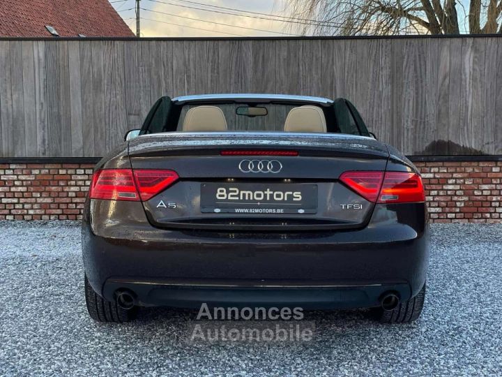 Audi A5 cabriolet / leder / xenon / 88000km / benzine / automaat / btw - 6