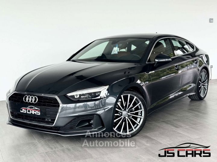 Audi A5 Sportback 2.0TDI 1ERPRO 79.000KM S-TRONIC CUIR TVA - 1