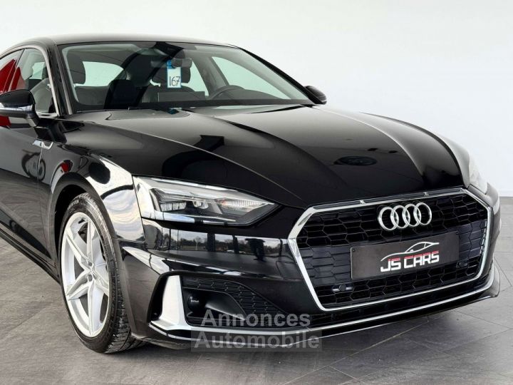 Audi A5 Sportback 2.0TDI 1ERPRO S-TRONIC FACELIFT CUIR TVA - 9