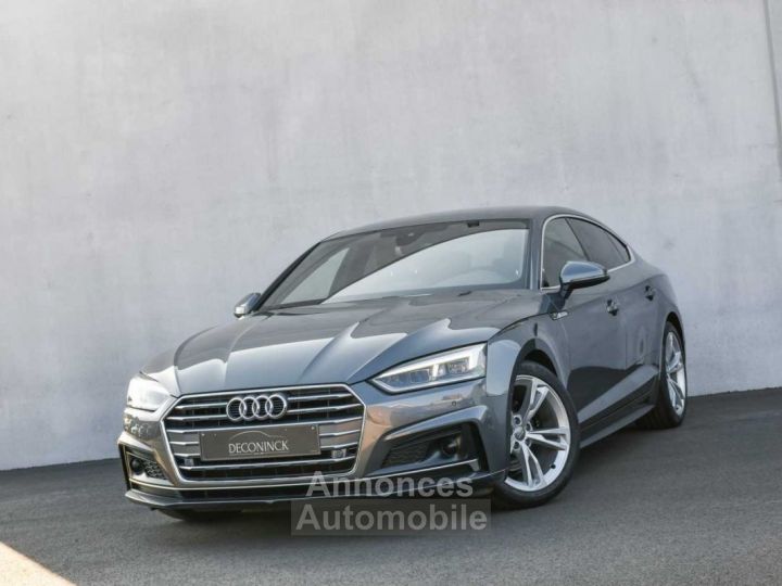 Audi A5 Sportback 35 TDI - S-LINE - LEDER - LED - VIRTUAL - ACC - - 1