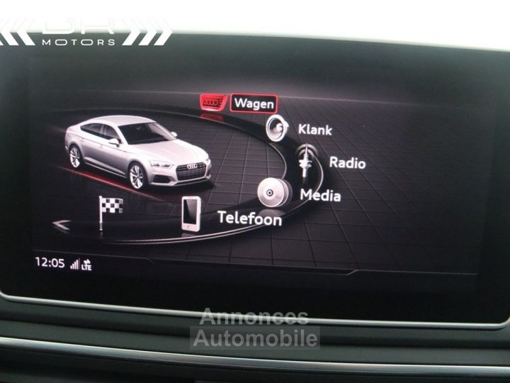 Audi A5 Sportback 35TFSi S TRONIC SPORT - NAVI LED VIRTUAL COCKPIT LEDER 360°CAMERA MIRROR LINK - 24
