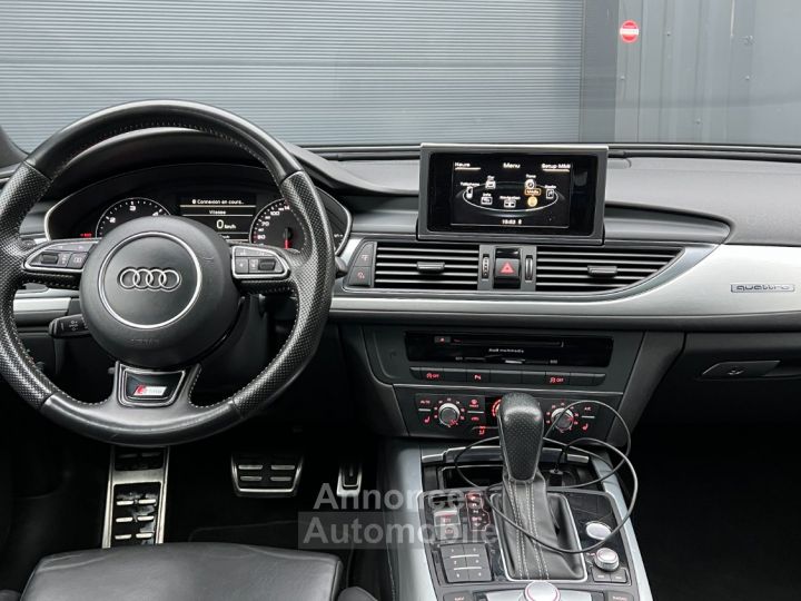 Audi A6 Avant - Crédit 449 Euros / Mois 3.0 L BiTDI 320 Ch Quattro- Toit Pano Attelage Cuir Jantes Rotor - 9