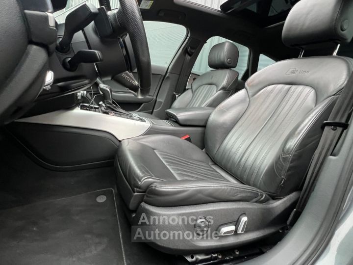 Audi A6 Avant - Crédit 449 Euros / Mois 3.0 L BiTDI 320 Ch Quattro- Toit Pano Attelage Cuir Jantes Rotor - 16