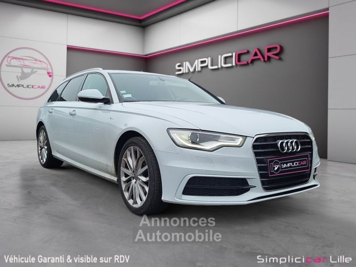 Audi A6 Avant V6 3.0 TDI 204cv Avus //Garantie 1 an// Ext S.lilne// - 1