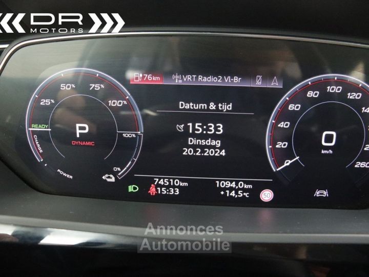 Audi e-tron 50 SPORTBACK QUATTRO - TREKHAAK LEDER LED NAVI - 43