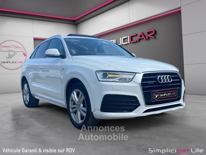 Audi Q3 2.0 TDI 150 ch/automatique / S tronic 7 Quattro S line - 1