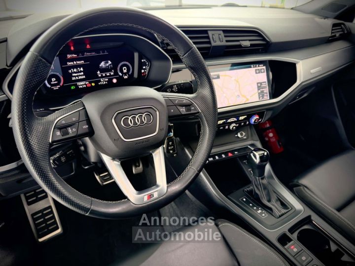 Audi Q3 2.0 TDi S-LINE 1ERPRO AUTO CAM360 COCKPIT TVA - 12