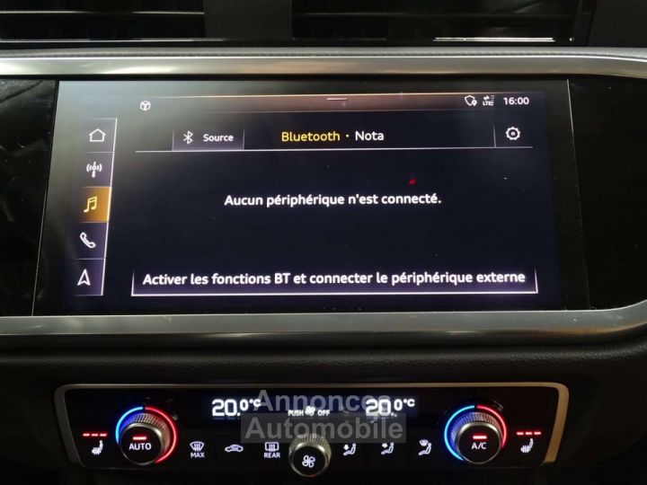 Audi Q3 35TDi 150 STronic LED-NAVI-CUIR-VIRTUAL-ANGLE MORT - 16