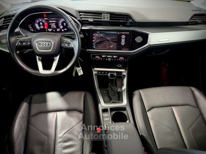 Audi Q3 Sportback 2.0 TDI 1ERPRO AUTO COCKPIT CUIR TVA - 12