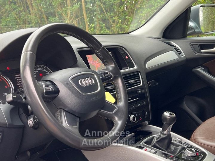 Audi Q5 2.0 TDI 143CH AMBITION LUXE 2013 - CUIR - GPS - 1ERE MAIN - 11