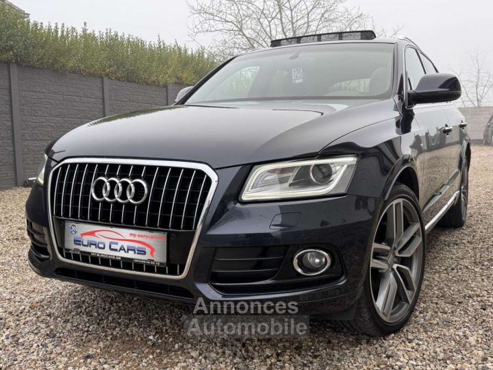 Audi Q5 2.0 TDi Quattro S tronic Sline CUIR-XENON-LED-CAM - 1