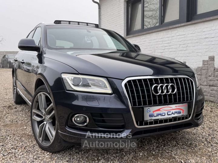 Audi Q5 2.0 TDi Quattro S tronic Sline CUIR-XENON-LED-CAM - 2