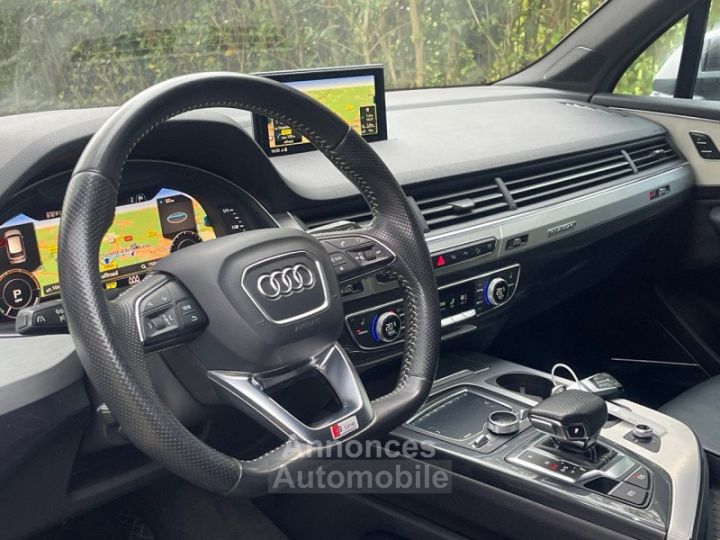 Audi Q7 3.0 V6 TDI 373CH E-TRON S LINE QUATTRO TIPTRONIC * 2017 * CAMERA * FULL LED * GA - 11