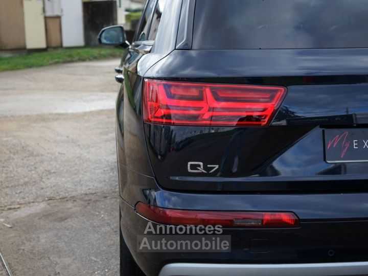 Audi Q7 AUDI Q7 3.0 V6 TDI AVUS EXTENDED 7 PLACES Full Opt. - Sort De Révision - Garantie 12 Mois - Attelage - CARPLAY - Régulateur Adaptatif - Sono BOSE - Ca - 9