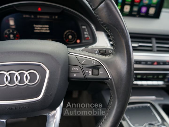 Audi Q7 AUDI Q7 3.0 V6 TDI AVUS EXTENDED 7 PLACES Full Opt. - Sort De Révision - Garantie 12 Mois - Attelage - CARPLAY - Régulateur Adaptatif - Sono BOSE - Ca - 32