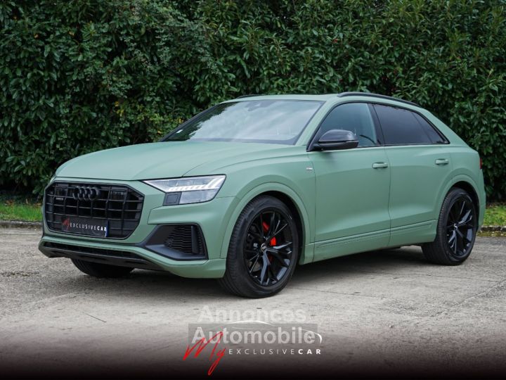 Audi Q8 50 TDI 286 Ch S Line Quattro Tiptronic - 937 €/mois - TVA - T.O Pano. - Pack Assistance Route - Phares Matrix LED - Susp. Pneumatique - Gar. 12 Mois - 1