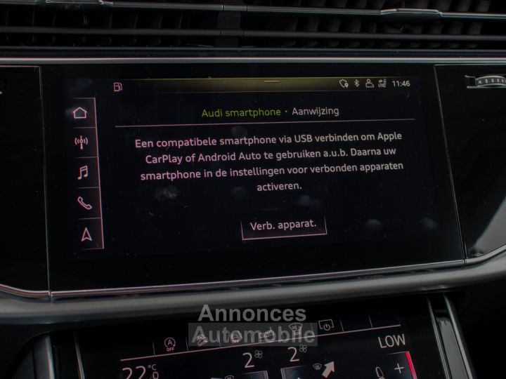 Audi Q8 50 TDi 3.0 V6 Quattro Tiptronic - HEAD-UP DISPLAY - CAMERA - APPLE CARPLAY - ADAPT. CRUISECONTROL - EURO 6 - 25