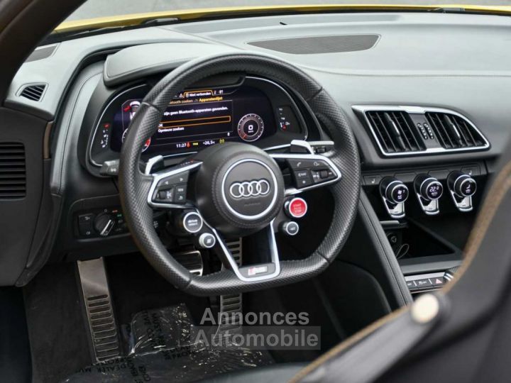Audi R8 5.2i V10 SPYDER - CERAMIC BRAKES - SPORT EXHAUST - B&O - - 21